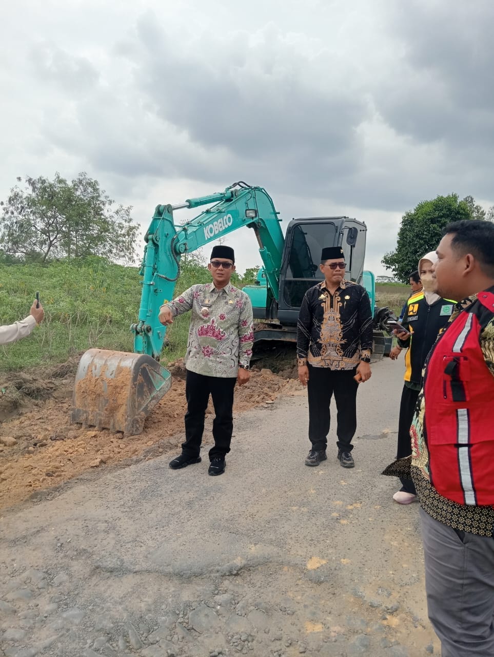Kunjungan Bupati Lampung Tengah